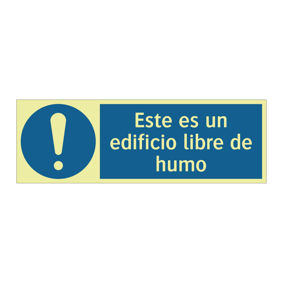 Este es un edificio libre de humo