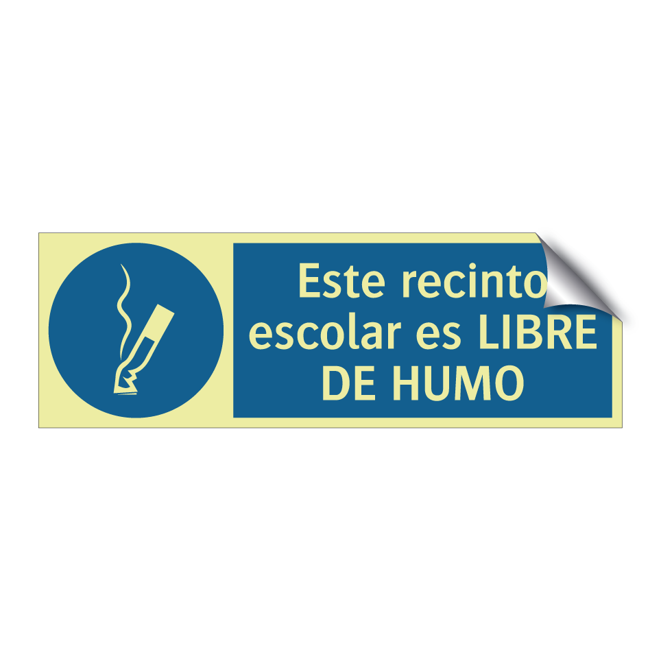 Este recinto escolar es LIBRE DE HUMO
