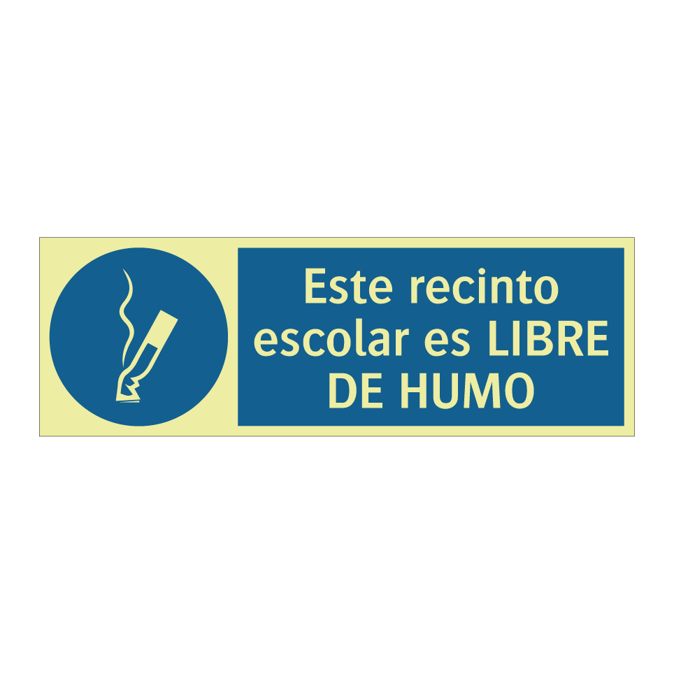 Este recinto escolar es LIBRE DE HUMO