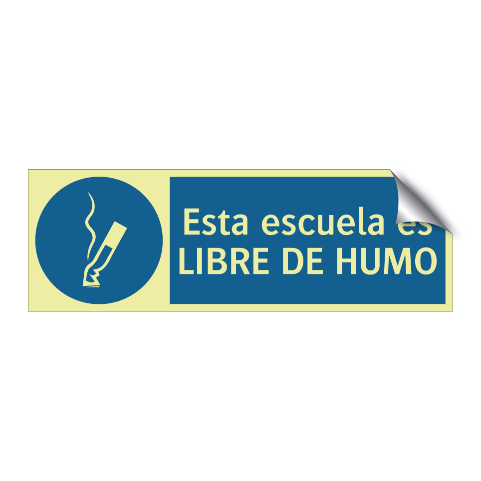 Esta escuela es LIBRE DE HUMO