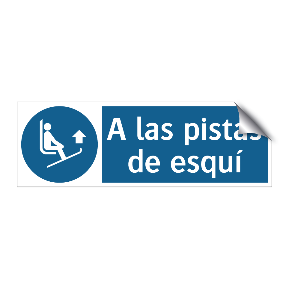 A las pistas de esquí