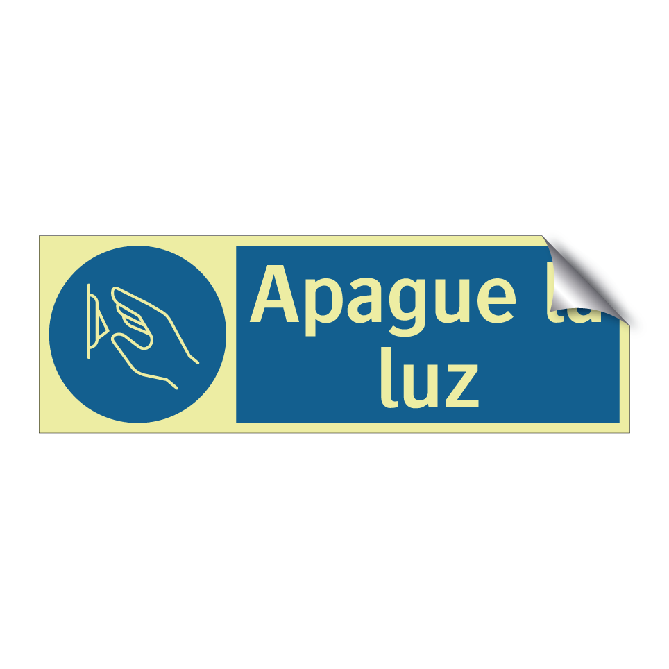 Apague la luz