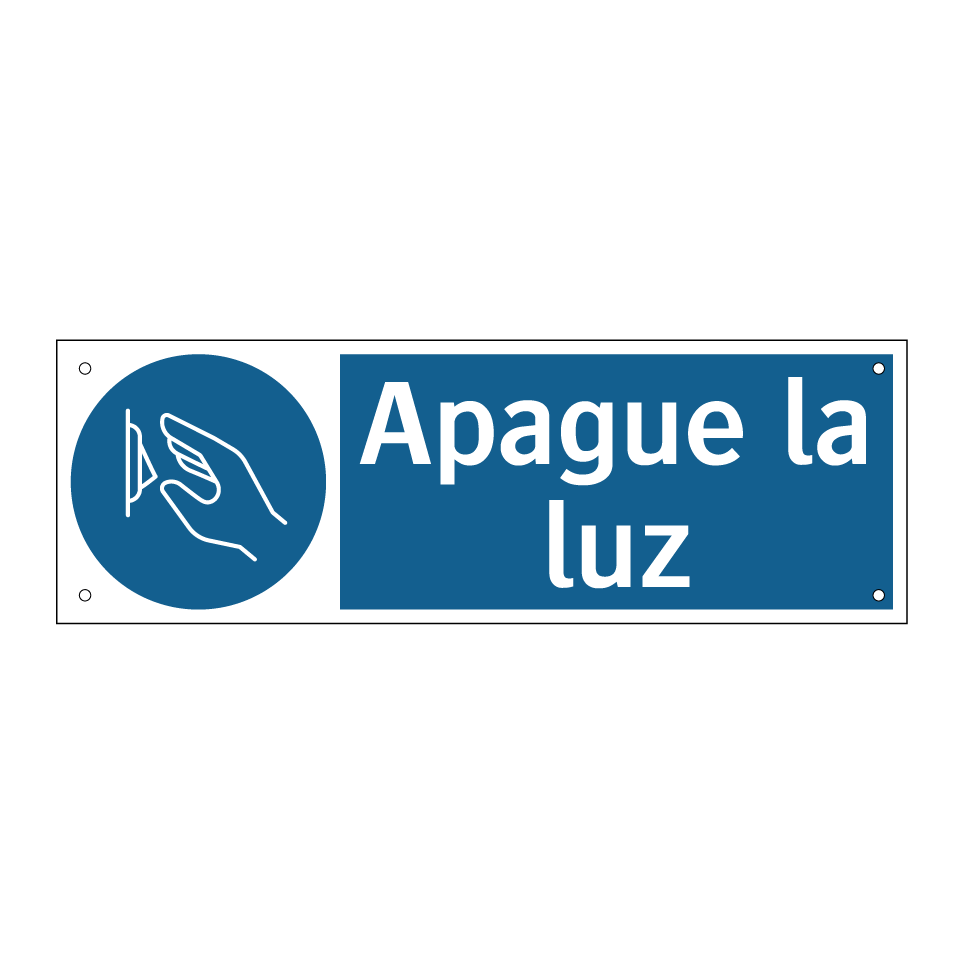Apague la luz