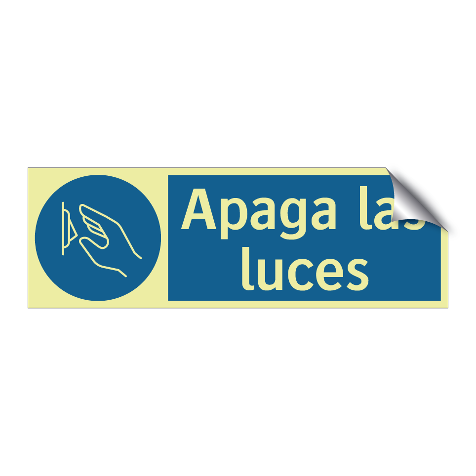 Apaga las luces