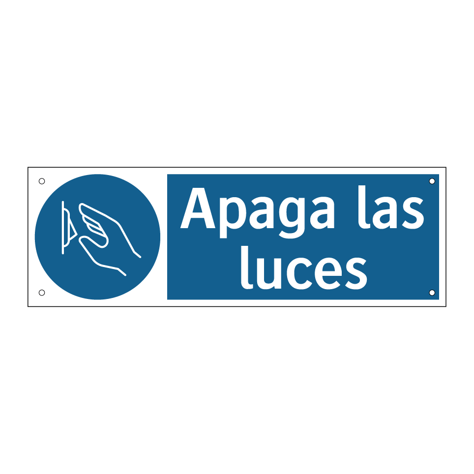 Apaga las luces