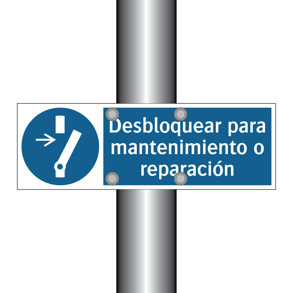 Desbloquear para mantenimiento o reparación