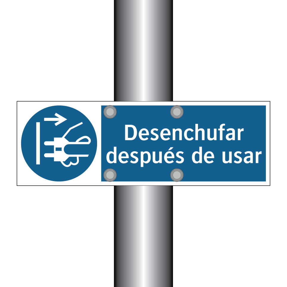 Desenchufar después de usar