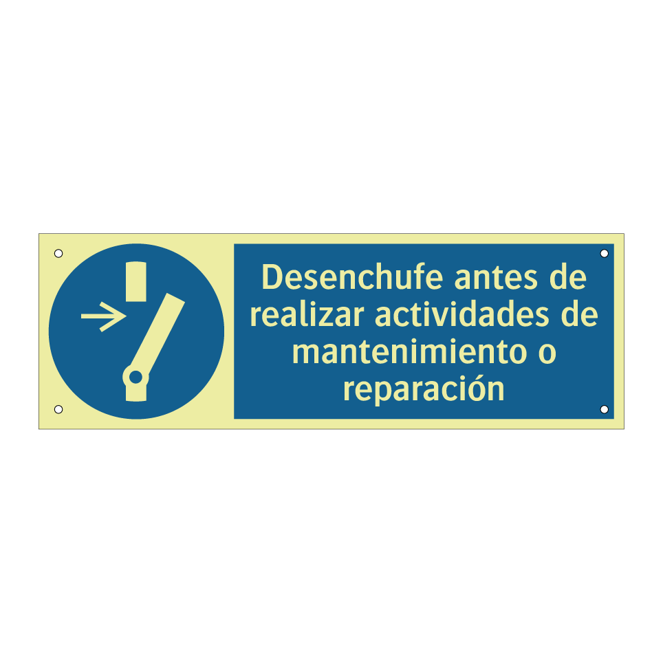 Desenchufe antes de realizar actividades de mantenimiento o reparación