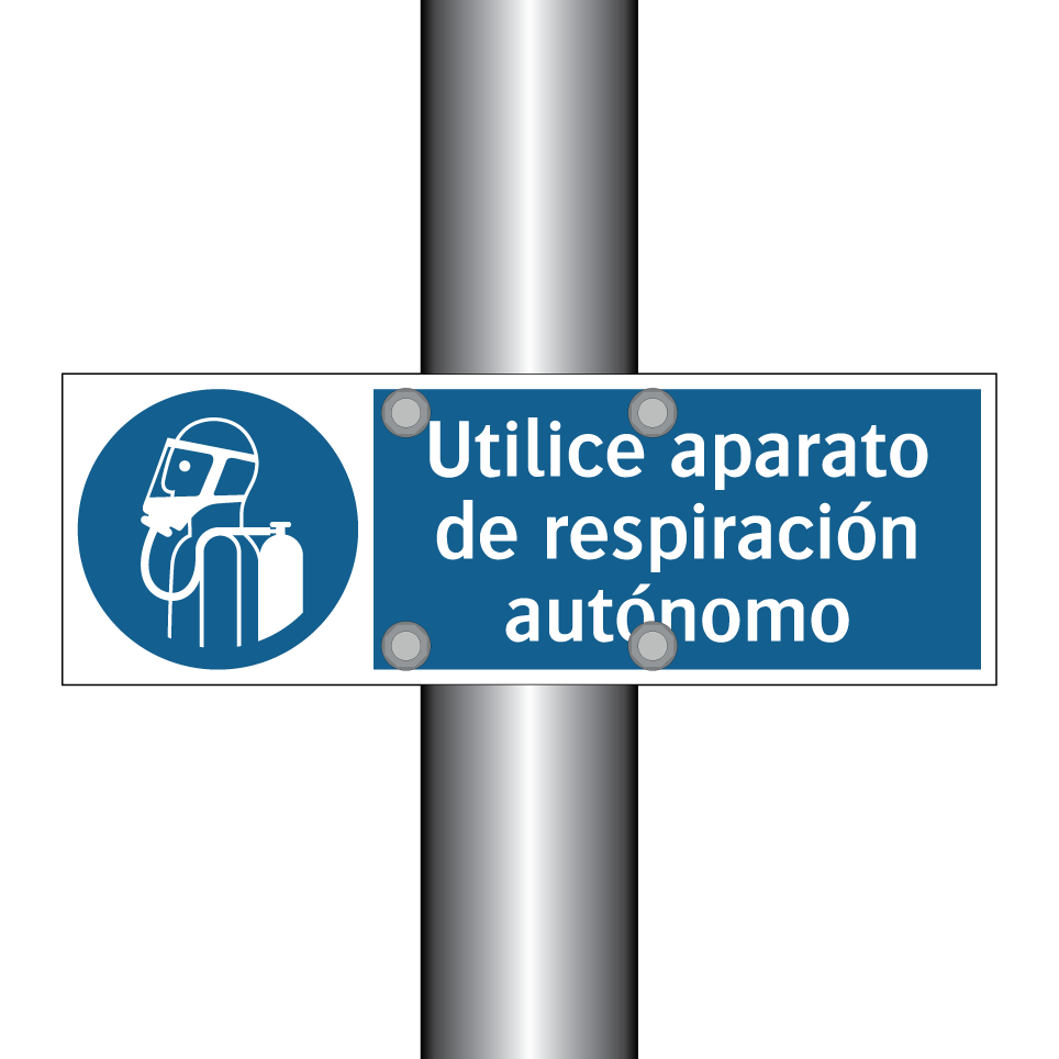 Utilice aparato de respiración autónomo