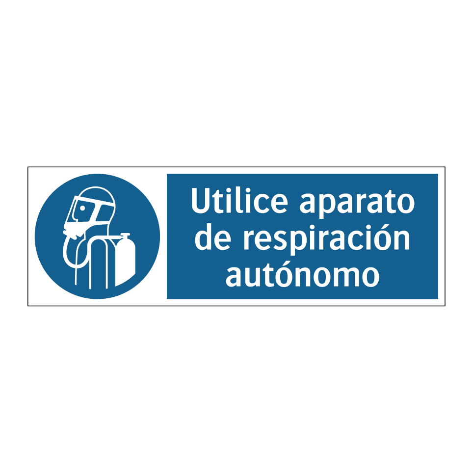Utilice aparato de respiración autónomo