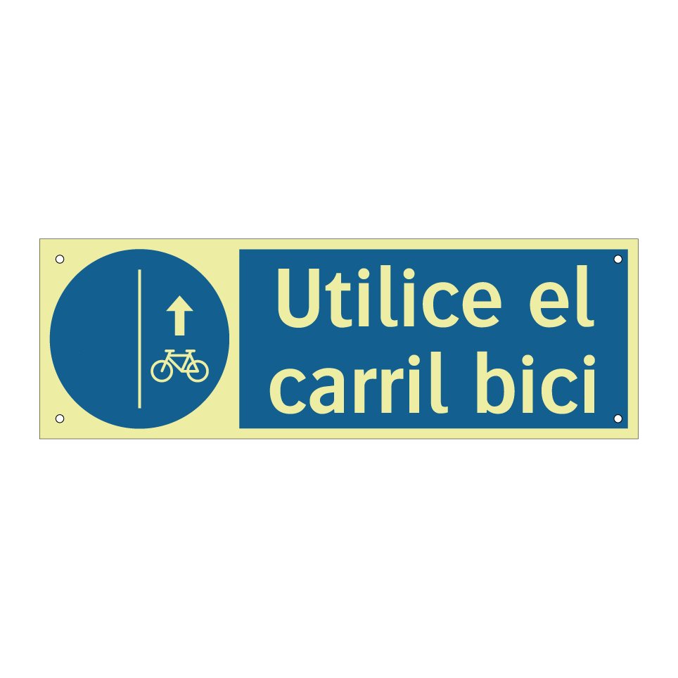 Utilice el carril bici