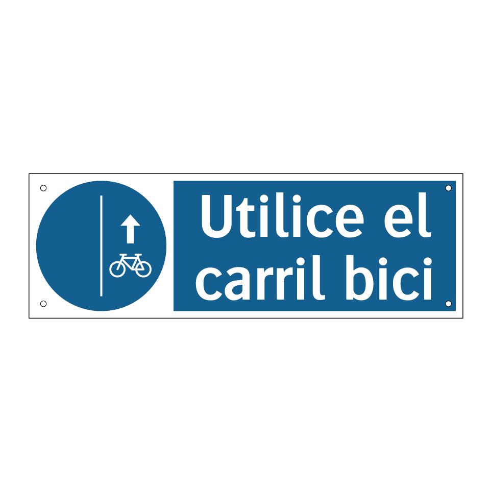 Utilice el carril bici