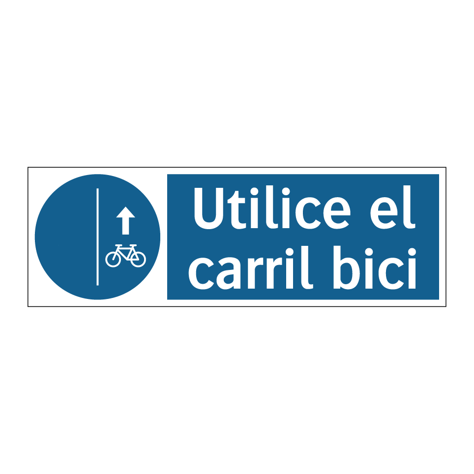 Utilice el carril bici