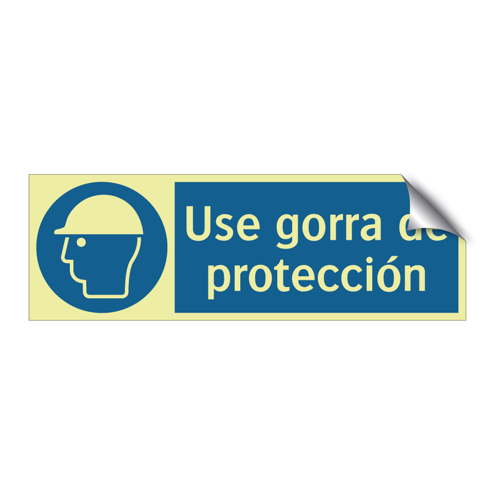Use gorra de protección