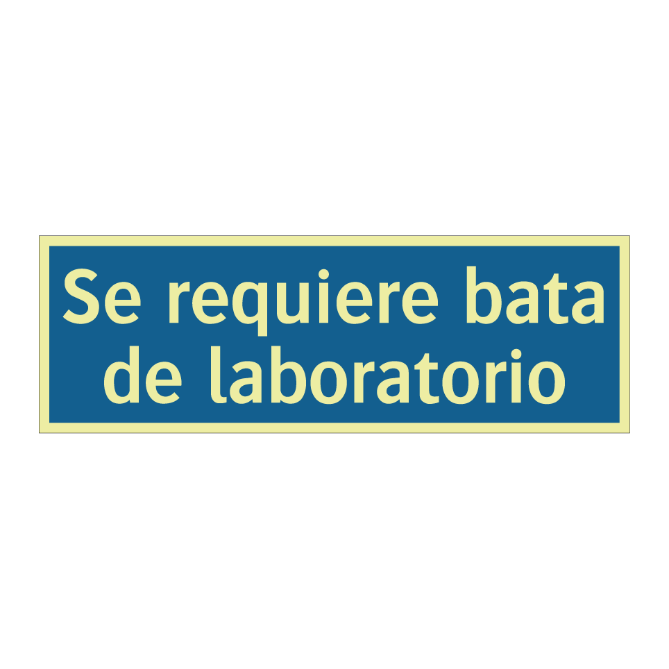 Se requiere bata de laboratorio