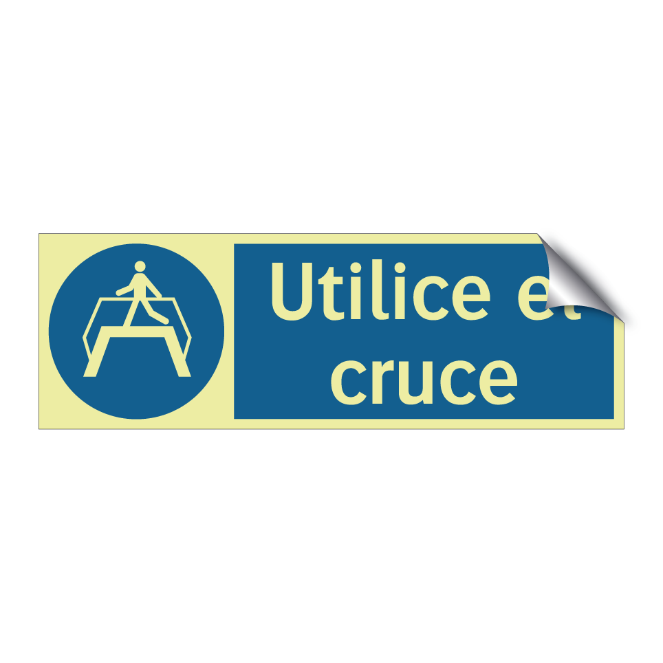 Utilice el cruce