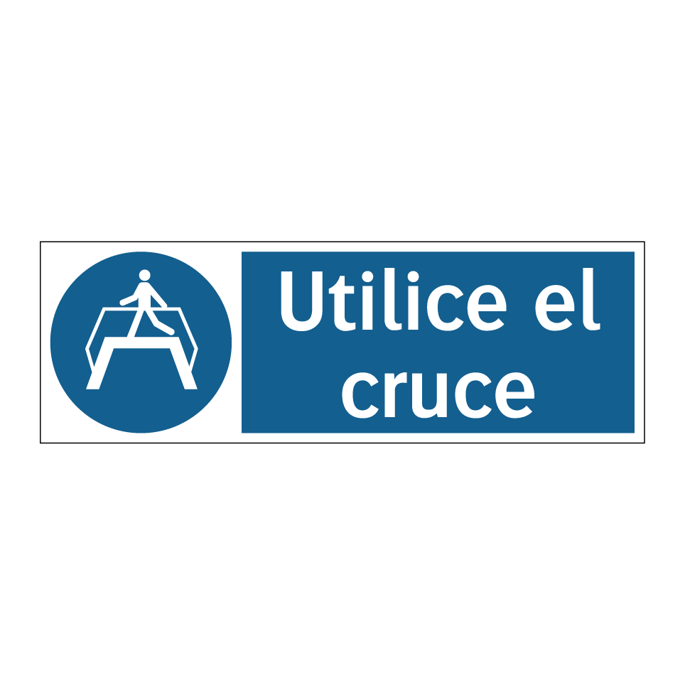 Utilice el cruce