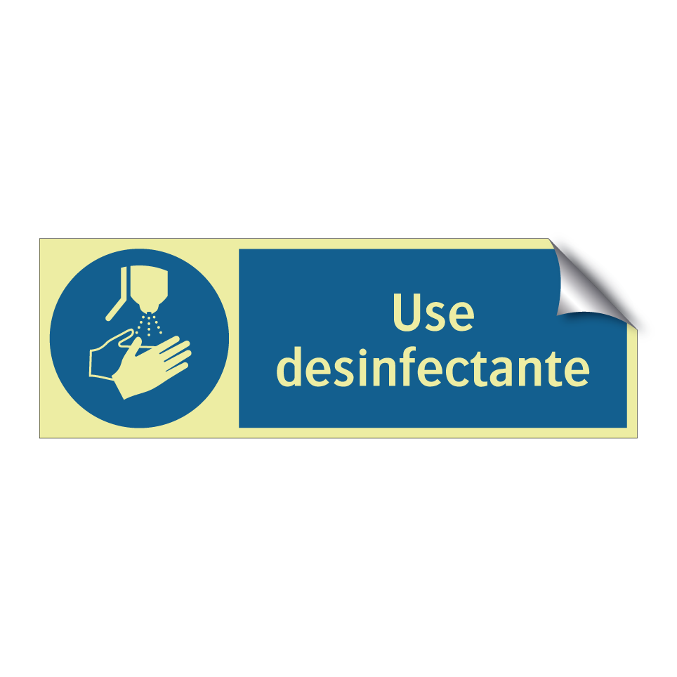 Use desinfectante