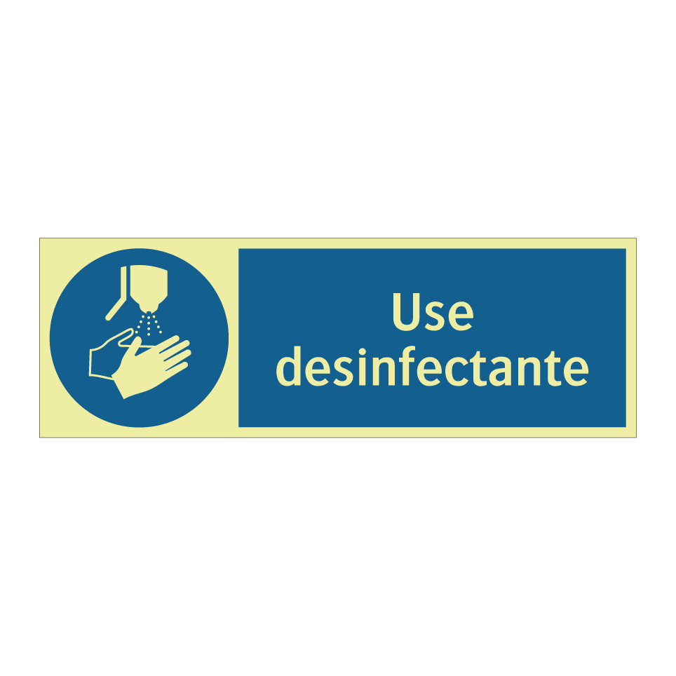 Use desinfectante