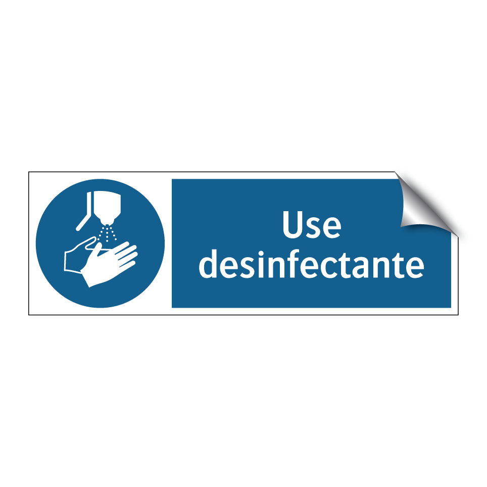 Use desinfectante