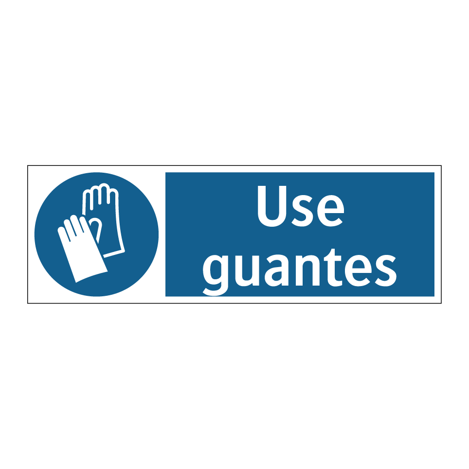 Use guantes