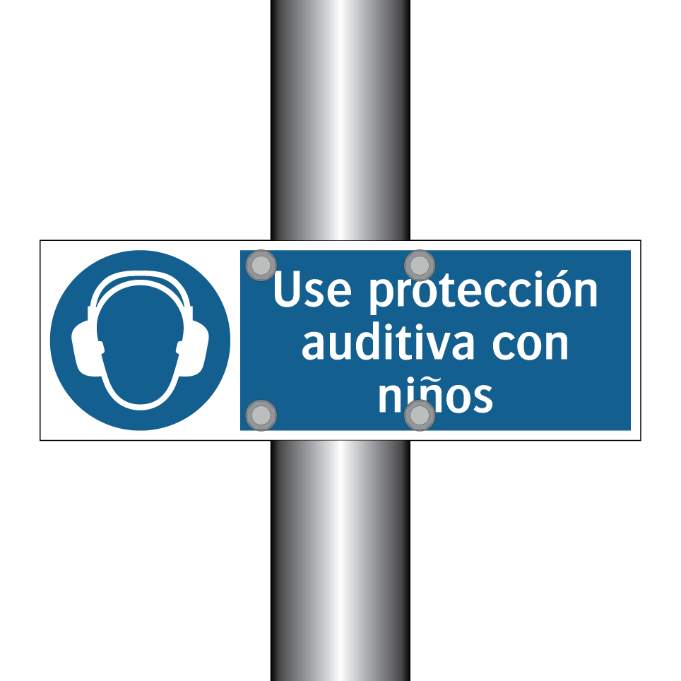 Use protección auditiva con niños