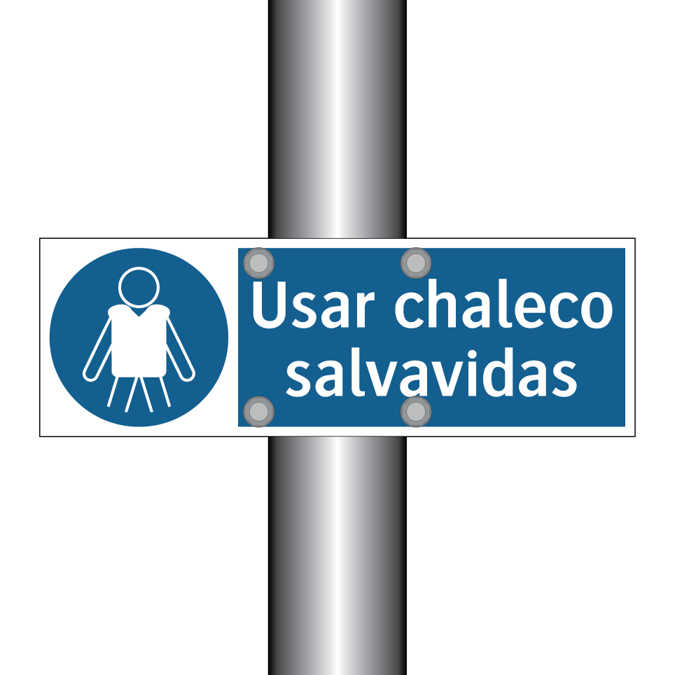 Usar chaleco salvavidas