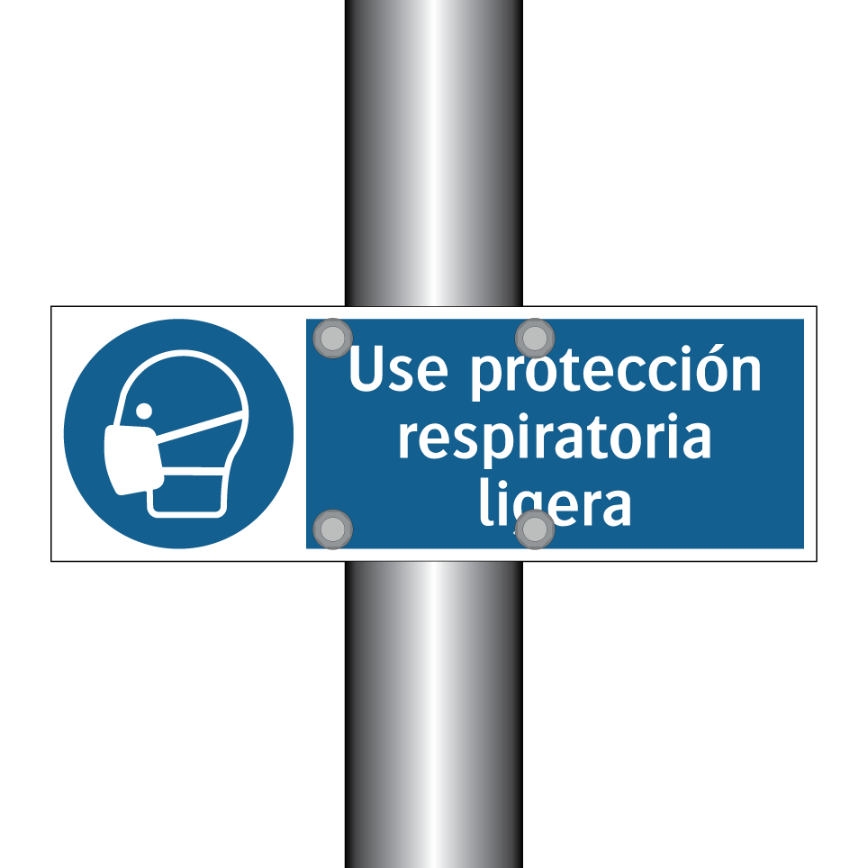 Use protección respiratoria ligera