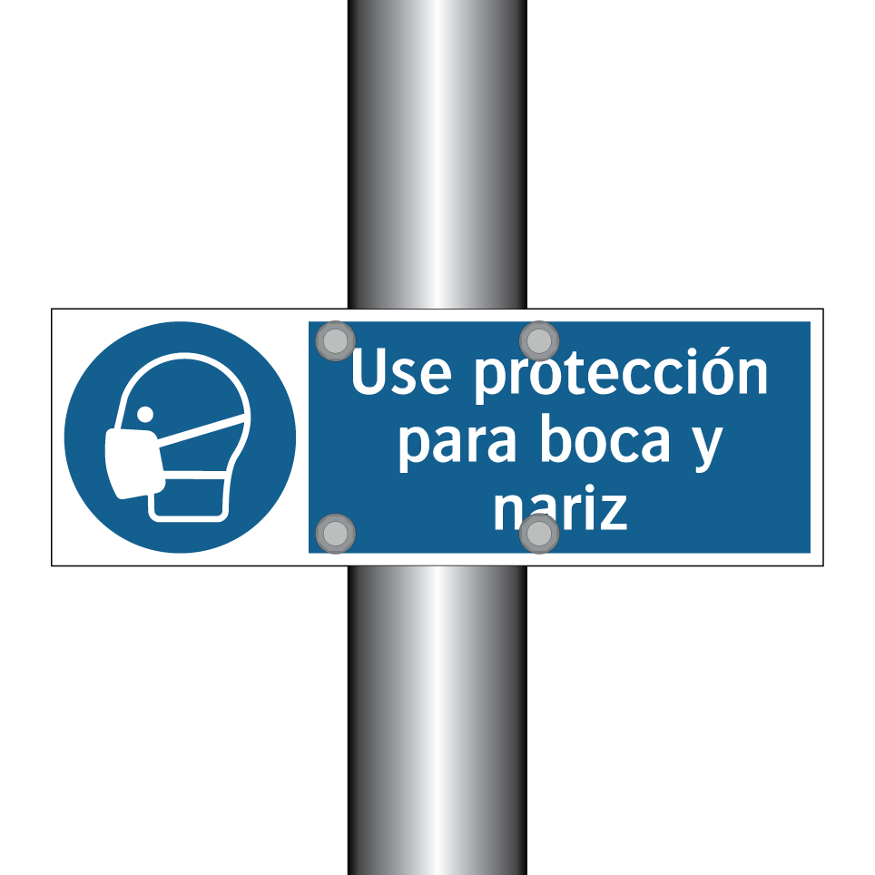 Use protección para boca y nariz