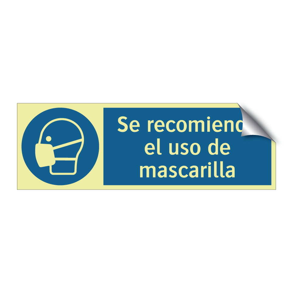 Se recomienda el uso de mascarilla