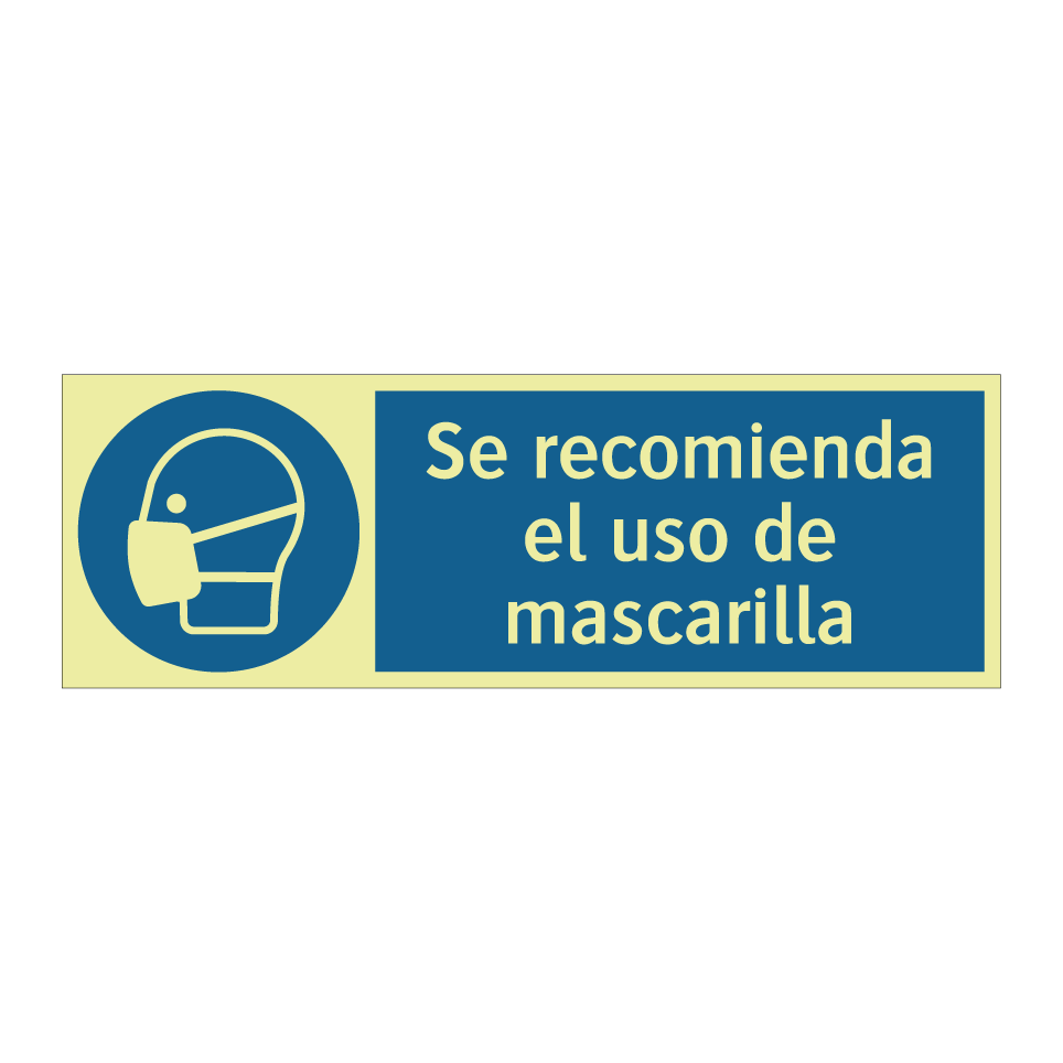Se recomienda el uso de mascarilla