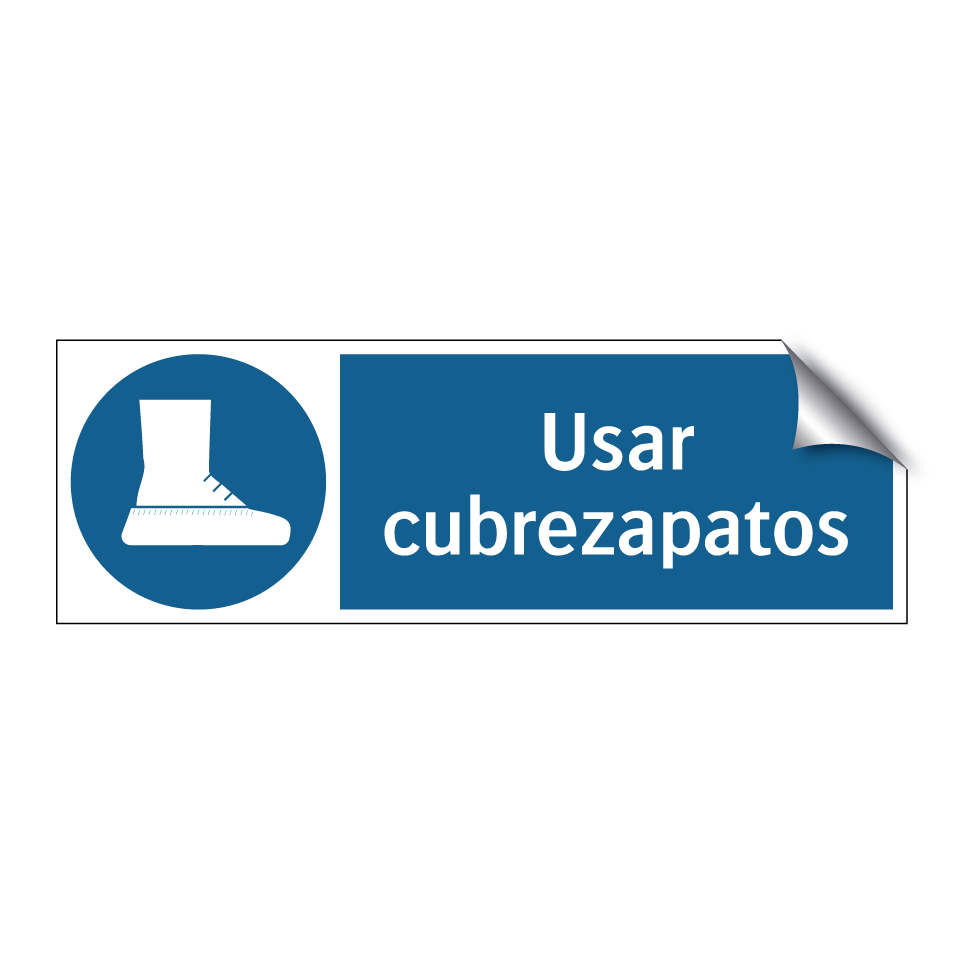 Usar cubrezapatos