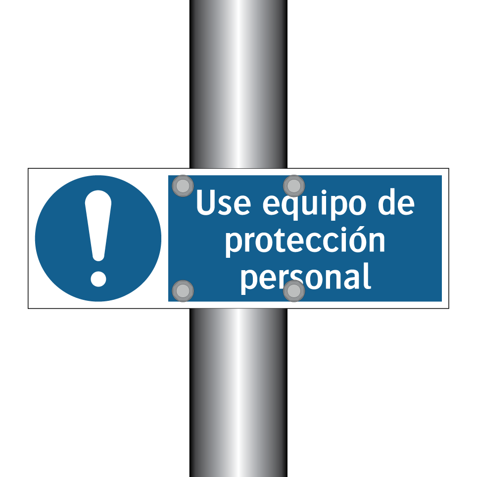 Use equipo de protección personal