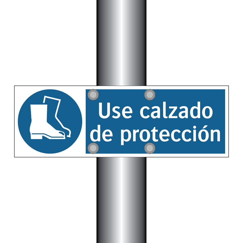 Use calzado de protección