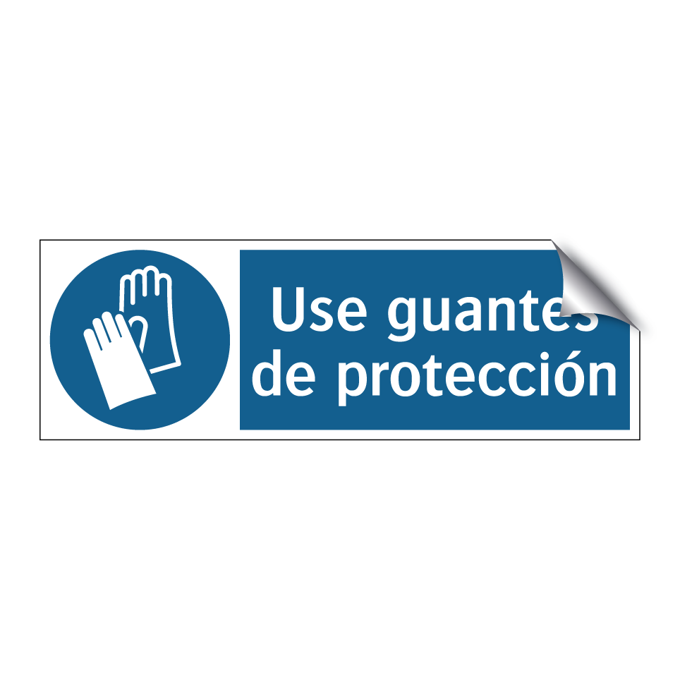 Use guantes de protección