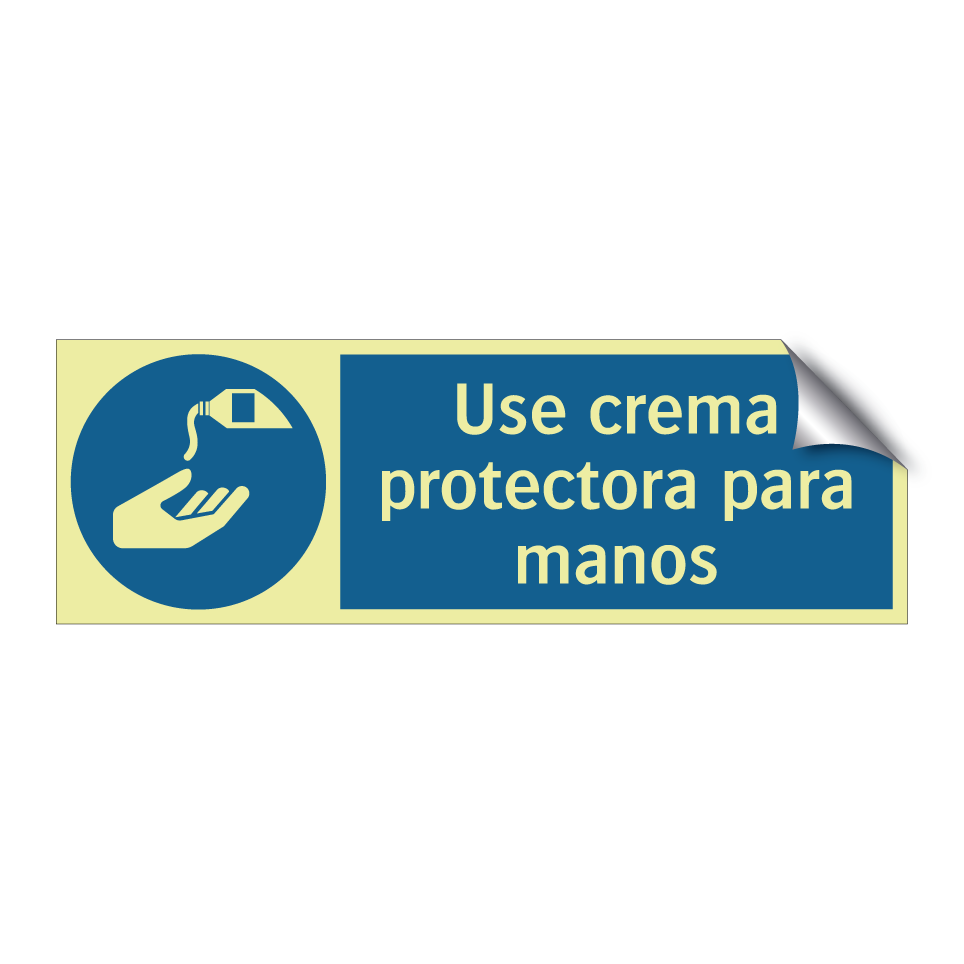 Use crema protectora para manos