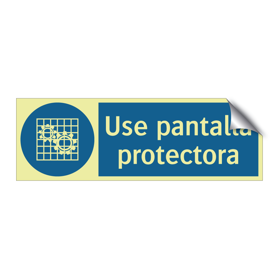 Use pantalla protectora