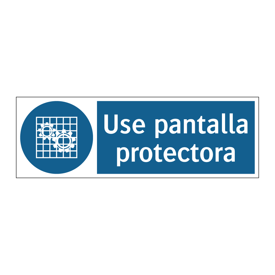 Use pantalla protectora