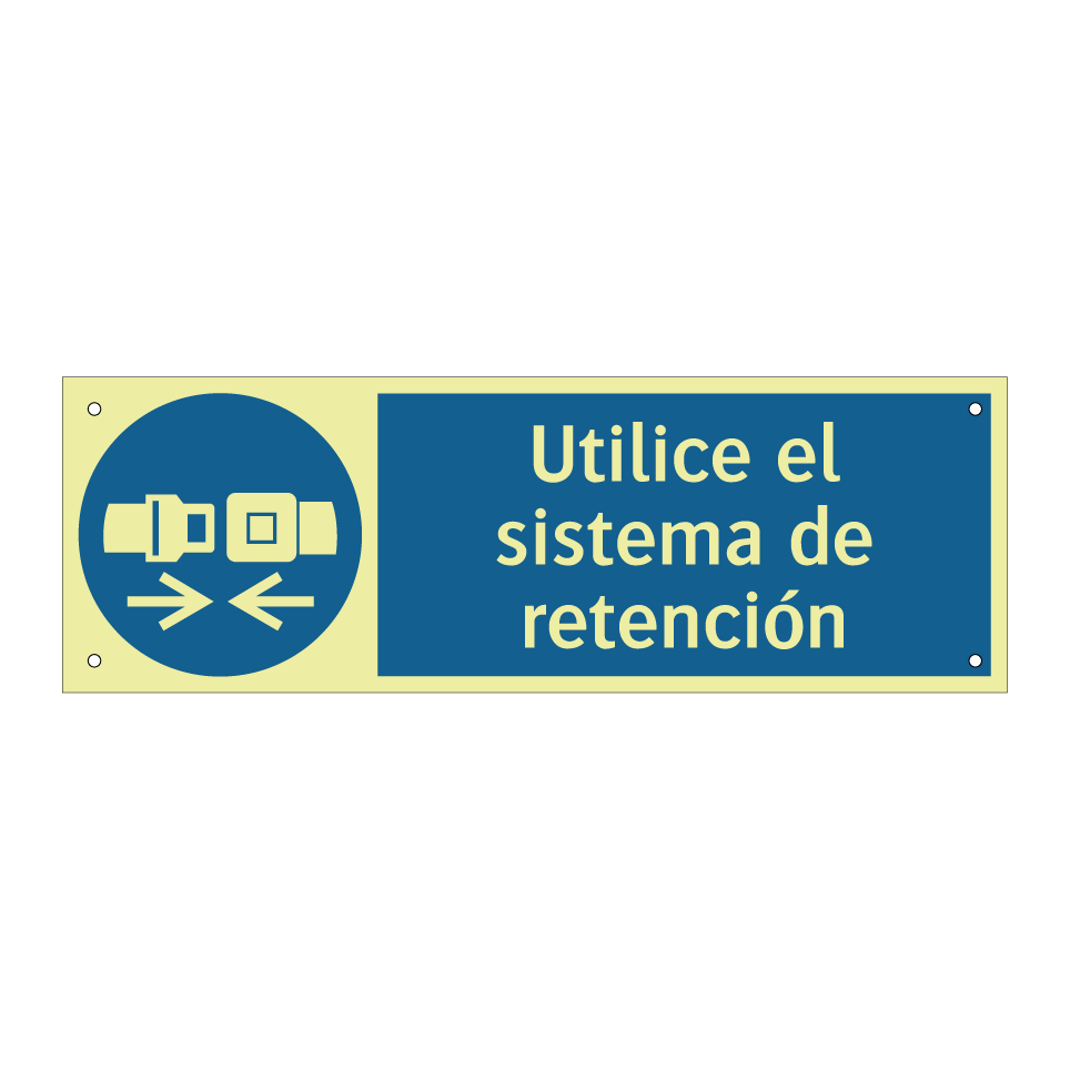Utilice el sistema de retención
