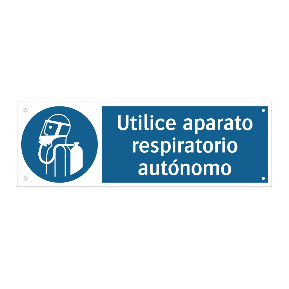 Utilice aparato respiratorio autónomo