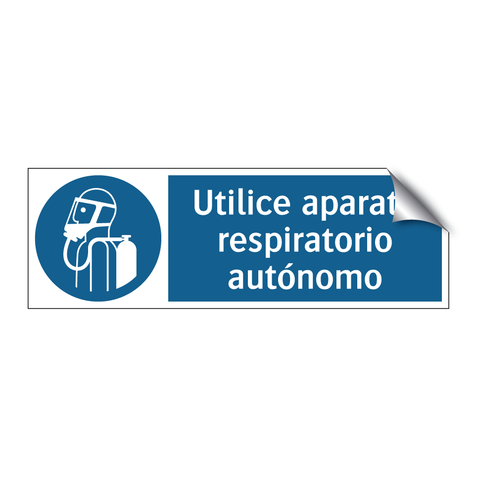 Utilice aparato respiratorio autónomo