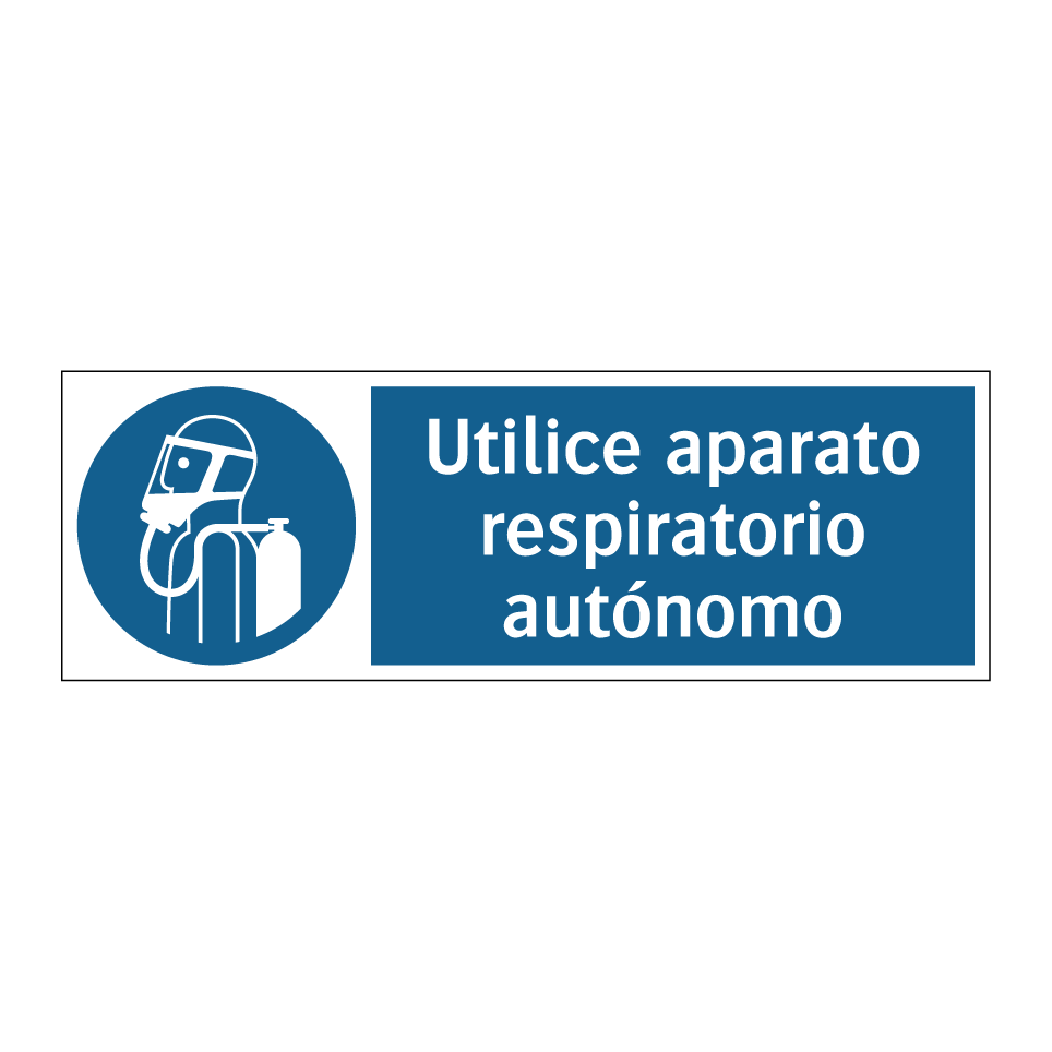 Utilice aparato respiratorio autónomo