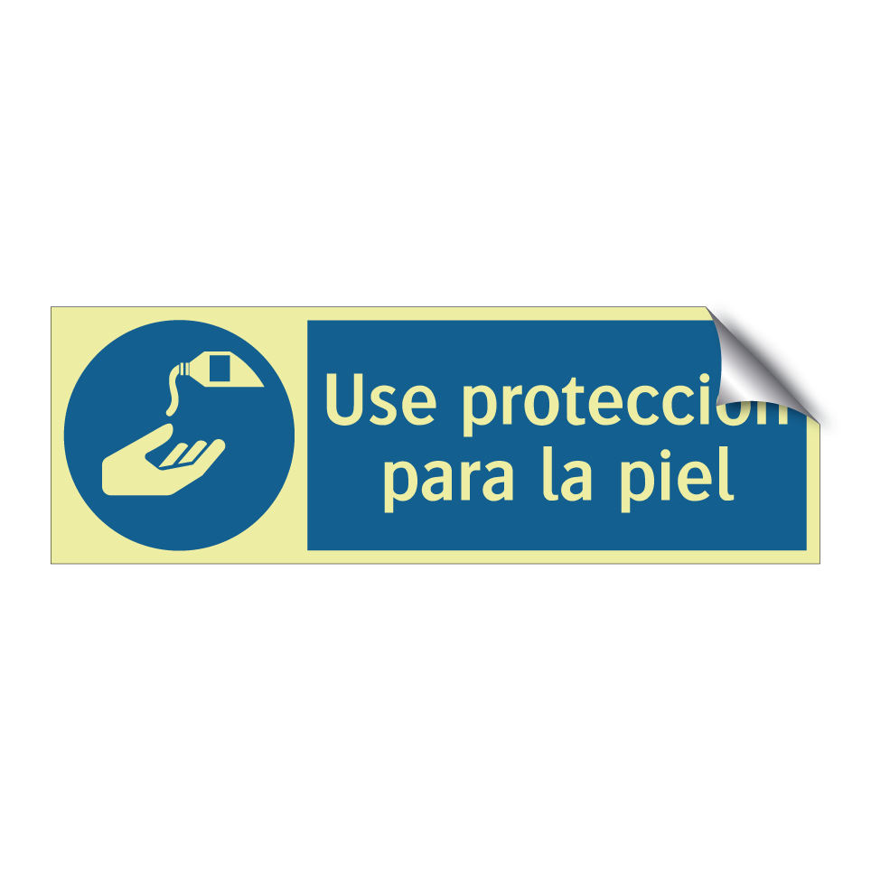 Use protección para la piel