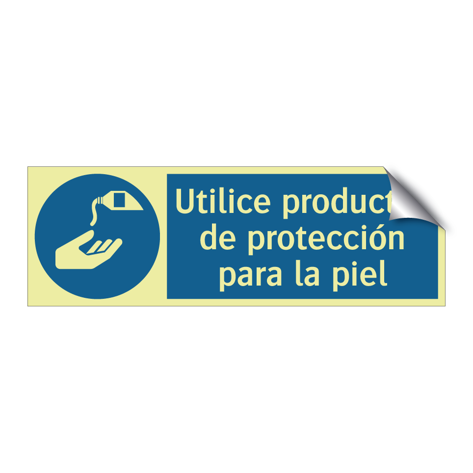 Utilice productos de protección para la piel