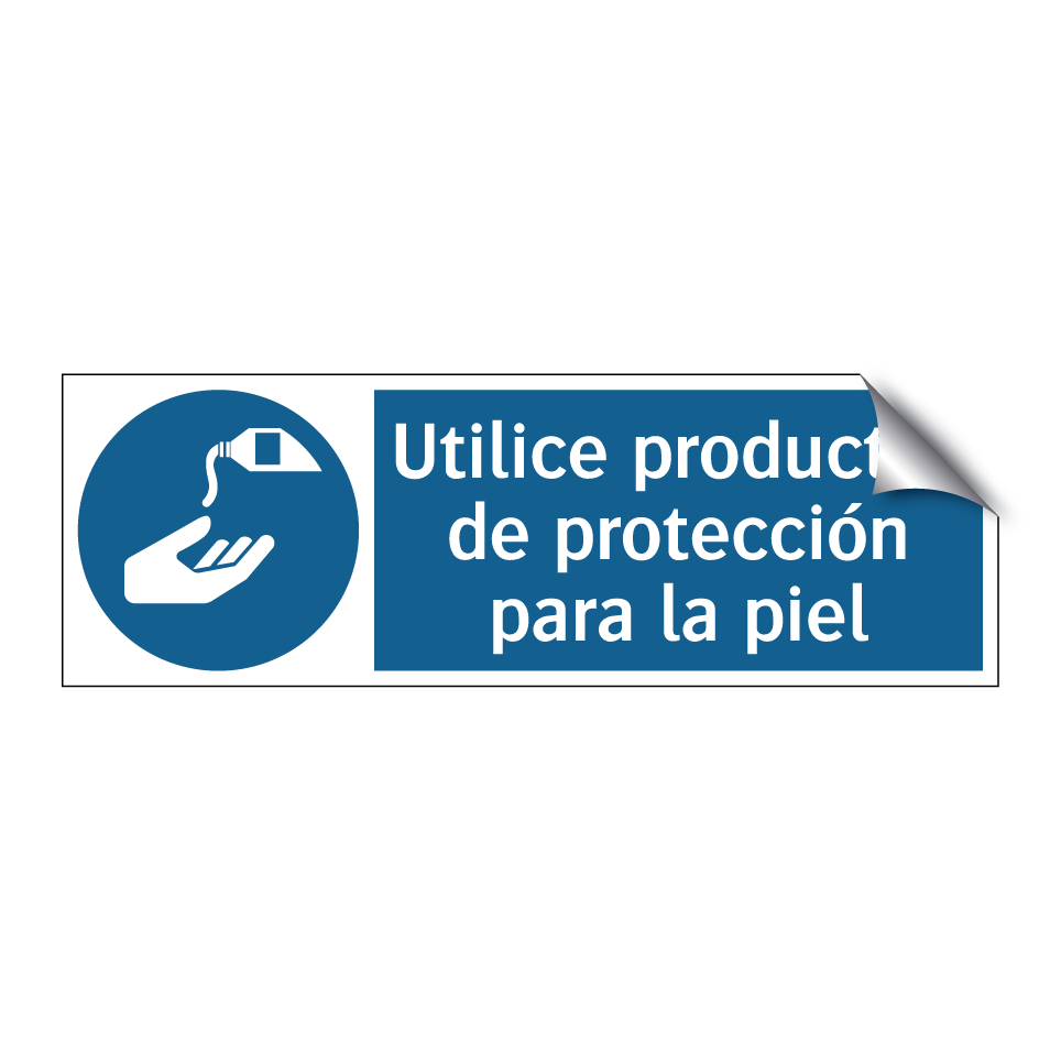 Utilice productos de protección para la piel