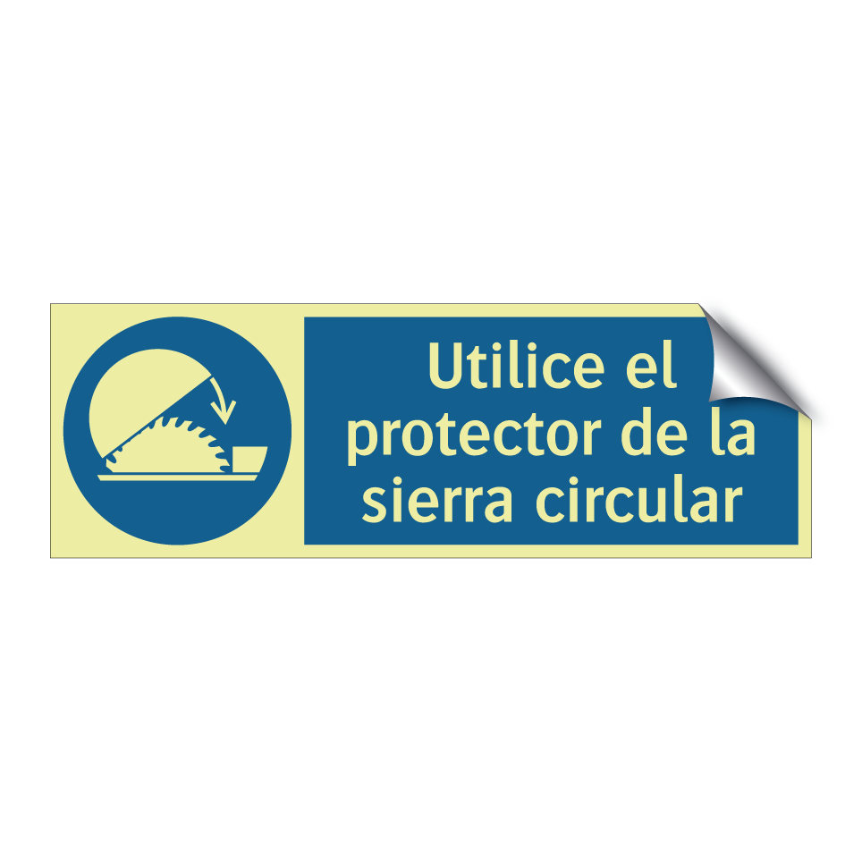 Utilice el protector de la sierra circular