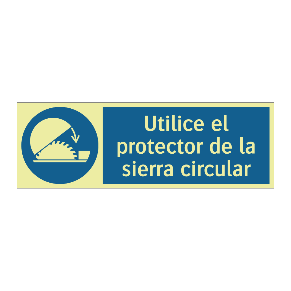 Utilice el protector de la sierra circular