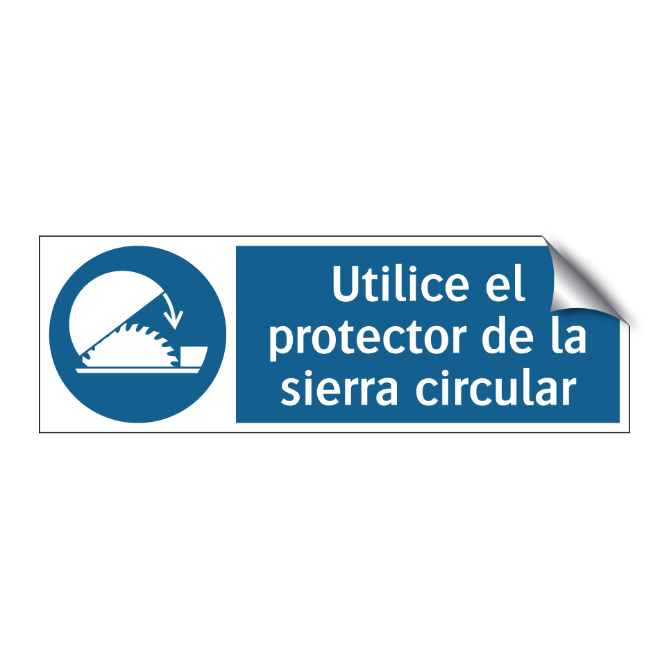 Utilice el protector de la sierra circular