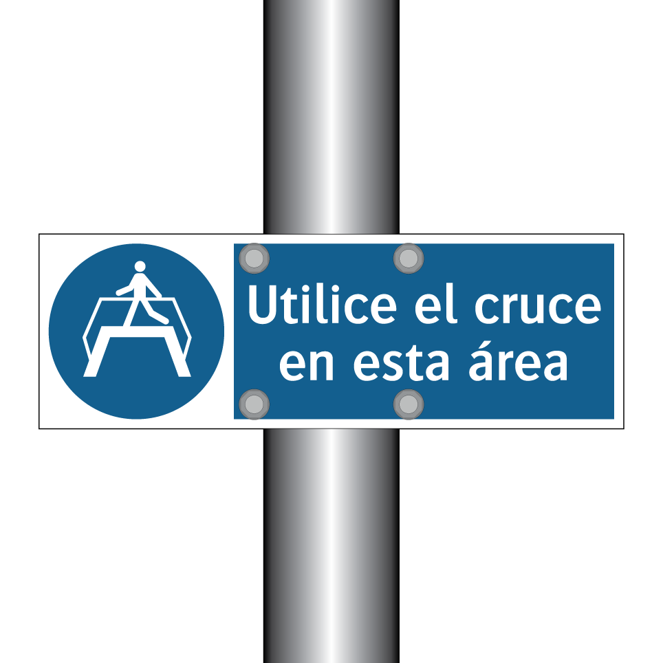 Utilice el cruce en esta área