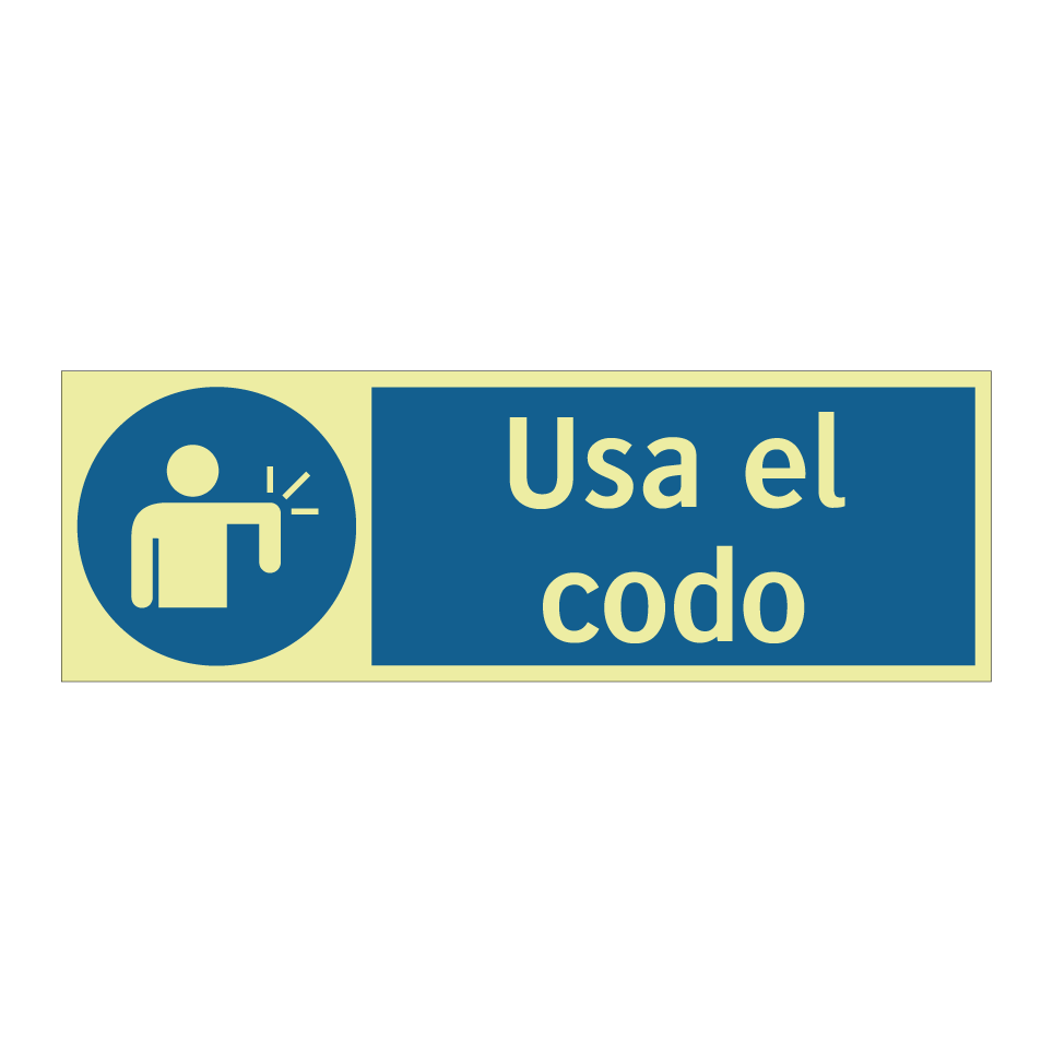 Usa el codo